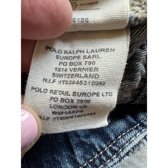 Vintage Y2K Denim & Supply Ralph Lauren pleated denim mini skirt 30 festival - Picture 11 of 11